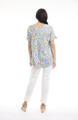 Women's Top | Sur Mer Frill Top | ORIENTIQUE