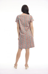 Women's Dresses | Sibili Reversible Short Sleeve Dress | ORIENTIQUE