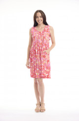 Women's Dresses | Vieux Port Easy Fit Sleeveless Dress | ORIENTIQUE