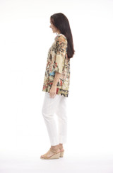Women's Dresses | Digital Collared Shirt  | ORIENTIQUE