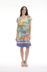 Women's Dresses | Nice Reversible Short Sleeve Dress | ORIENTIQUE