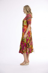Women's Dresses | Tahiti Godet Dress | ORIENTIQUE