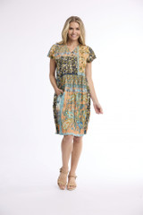 Women's Dresses | Marseille Easy Fit Dress | ORIENTIQUE