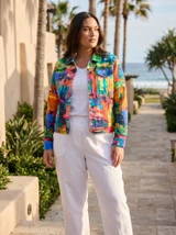 Women's Jacket| Ponte Jacket | ORIENTIQUE
