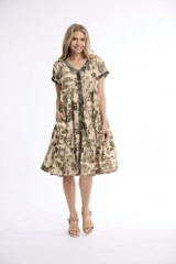 Loumarin Loumarin Dress Layers Cap Sleeve by Orientique | Alibi Online Australia
