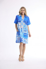 Greek Island Greek Island Dress Collar Boxy by Orientique | Alibi Online Australia
