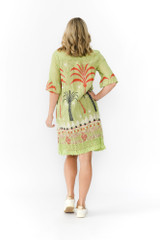 Women's Dresses | Hannah Short Sleeve Tunic Boho Dress | ONE SUMMER