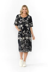 Women's Dresses | Yvonne Round Neck Dress | ONE SUMMER