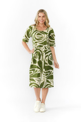 Women's Dresses | Yvonne Round Neck Dress | ONE SUMMER