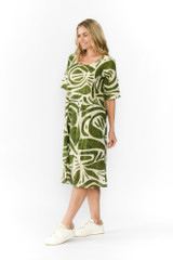 Women's Dresses | Yvonne Round Neck Dress | ONE SUMMER