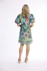 Camarge Camarge Dress Puff Sleeve by Orientique | Alibi Online Australia
