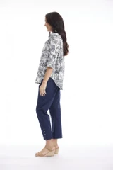 White Cassis Shirt by Orientique | Alibi Online Australia
