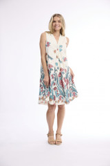 Rothschild Rothschild Dress V-Neck Short Sleeve by Orientique | Alibi Online Australia
