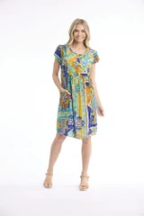 Saint Roch Saint Roch Dress Bib Pockets by Orientique | Alibi Online Australia
