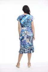 Nimes Nimes Dress Bias Front Pockets by Orientique | Alibi Online Australia
