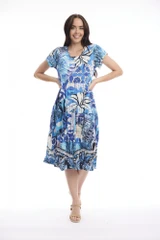 Nimes Nimes Dress Bias Front Pockets by Orientique | Alibi Online Australia
