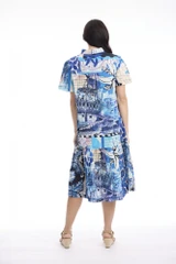 Nimes Nimes Dress Patch Long by Orientique | Alibi Online Australia
