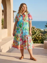 La Mala La Mala Dress Patch Long by Orientique | Alibi Online Australia
