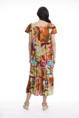 Perpignan Perpignan Dress Midi Square Neckline by Orientique | Alibi Online Australia
