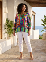 Bonnieux Bonnieux Top 3/4 Sleeve by Orientique | Alibi Online Australia
