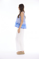 Women's Top | Maalti Blue Cami  | ESCAPE 