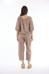 Women's Pant | Linen Solid Pant | ESCAPE 