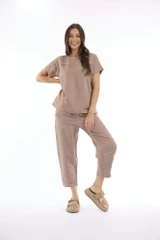 Women's Top | Linen Solid Boxy Top | ESCAPE 