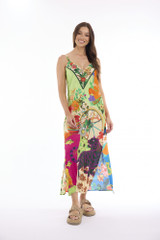 Women's Dresses | Kaftan Maxi Strappy Dress | ESCAPE 