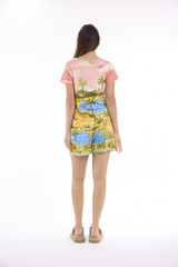 Women Top's | Escape Prints V T-Shirt | ESCAPE 