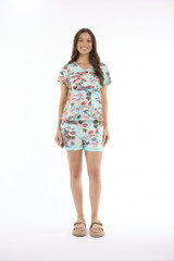 Women Top's | Escape Prints V T-Shirt | ESCAPE 