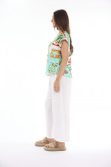 Women's Top | Escape Prints Boxy Top | ESCAPE 