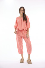 Women's Pant | Linen Solid Pant | ESCAPE 