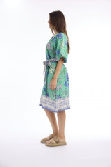 Women's Dresses | Hailey Tie Flair Sleeve Dress | ESCAPE 