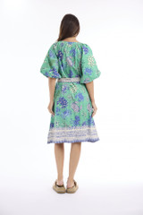 Women's Dresses | Hailey Tie Flair Sleeve Dress | ESCAPE 