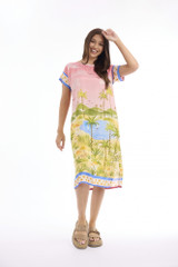 Women's Dresses | Keyla Shift Maxi Dress | ESCAPE 