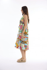 Women's Dresses | Blanca Layered Sleeveless Dress | ESCAPE 