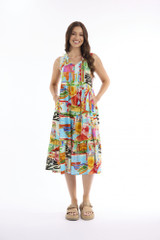 Women's Dresses | Blanca Layered Sleeveless Dress | ESCAPE 