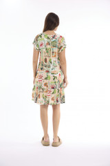 Women's Dresses | Zoe Frill Hem Dress | ESCAPE 
