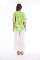 Women's Top | Elena Frill Sleeve Top | ESCAPE 