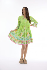Women's Dresses | Elena Layers 3/4 Sleeve Dress | ESCAPE 