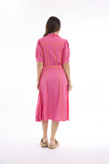 Women's Dresses | Solid Collar Dress | ESCAPE 