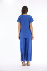 Women's Top | Lux V Neckline Short Sleeve Top | ESCAPE 