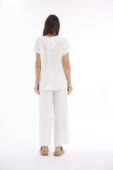 Women's Top | Lux V Neckline Short Sleeve Top | ESCAPE 