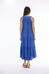 Women's Dresses | Lux Round Neckline Layered Dress | ESCAPE 