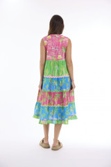 Women's Dresses | Estela Layered Sleeveless Dress | ESCAPE 
