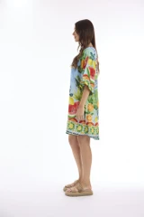 Women's Dresses | Adele Puff Sleeve Dress | ESCAPE 