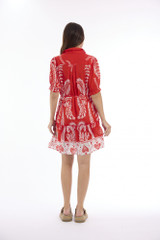 Women's Dresses | Josey Tie Flair Sleeve Dress | ESCAPE 