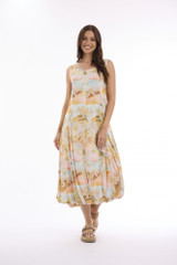 Women's Dresses | Priscila Maxi Sleeveless Dress | ESCAPE 