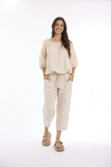 Women's Pant | Linen Solid Pant | ESCAPE 
