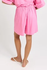 Women's Short | Palm Linen Blend Relax Shorts  | BETTY BASICS